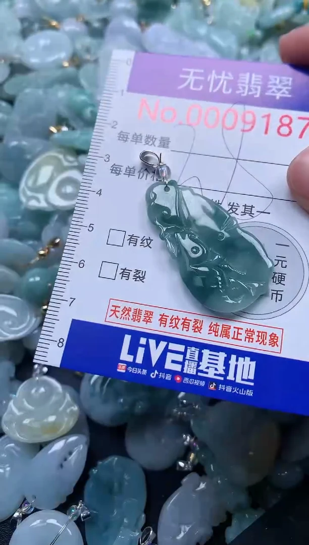 颈饰未镶嵌翡翠9187