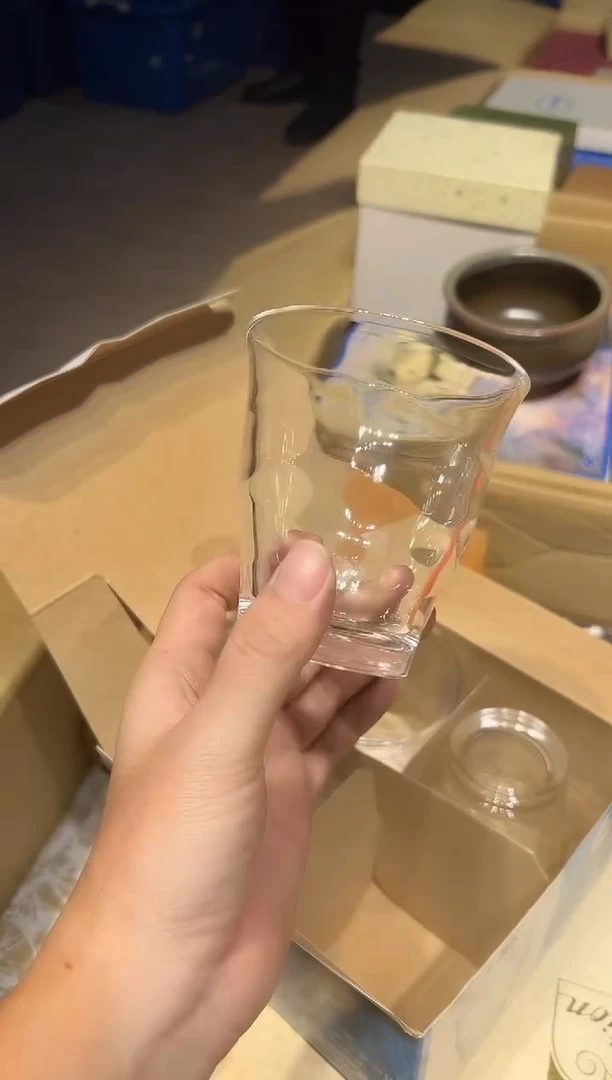 玻璃0103茶周边中古品工艺品