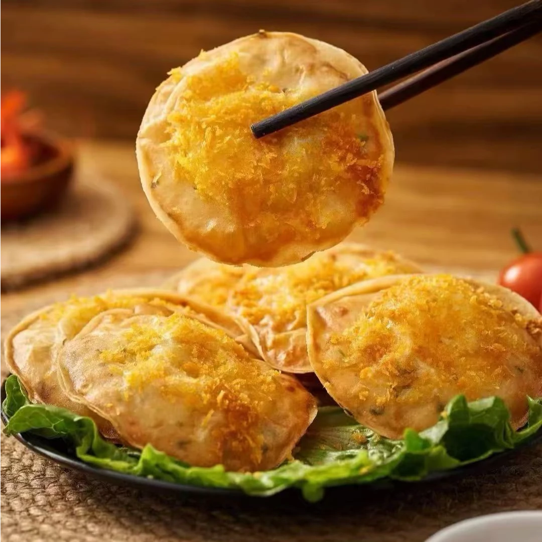 2潮鲜样样好2月亮虾饼