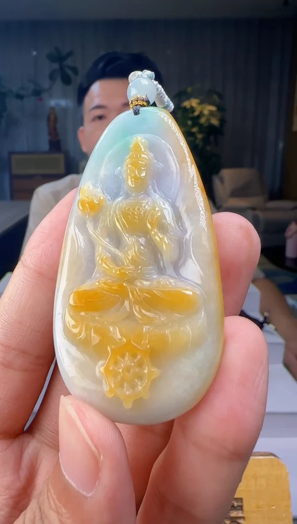 吊坠(不含链)未镶嵌翡翠AR@@60B7J19290