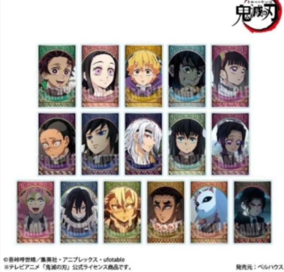 【日谷】鬼灭之刃柱训练篇 回忆场面写人物亚克力 盲盒代拆