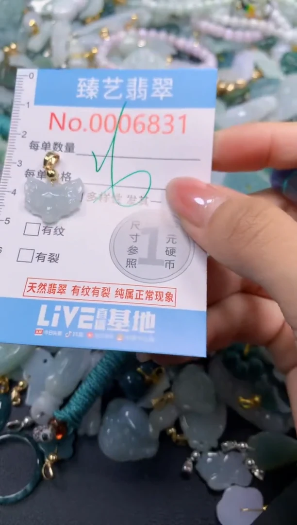 颈饰未镶嵌翡翠6831