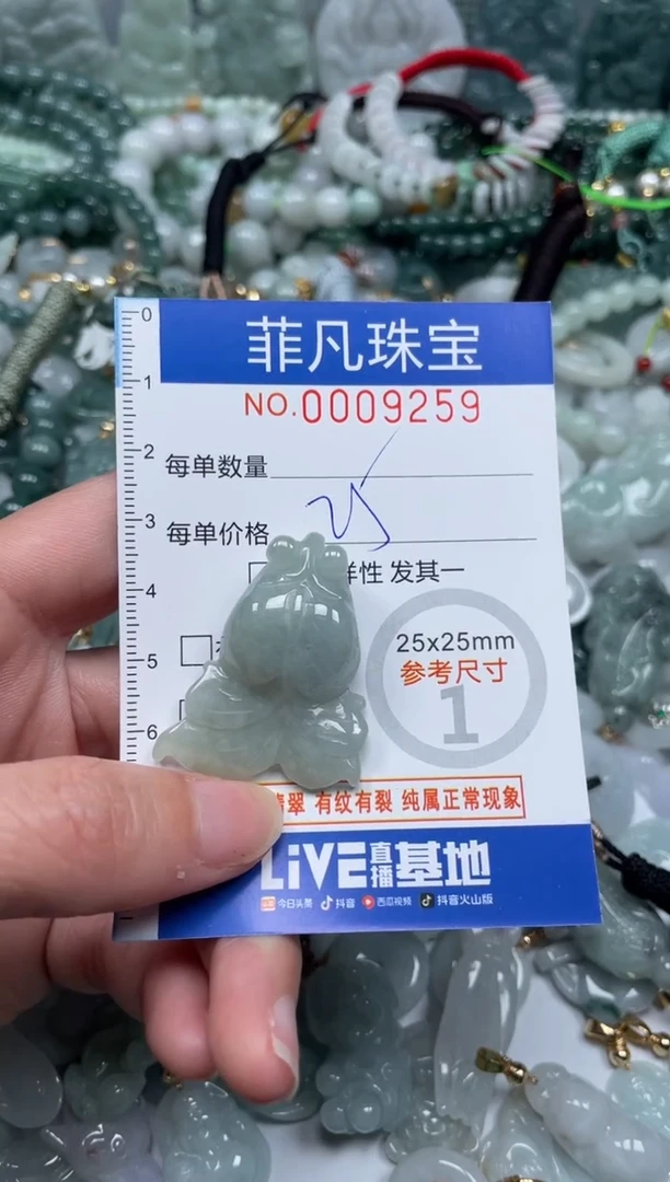 【闪购商品】翡翠颈饰未镶嵌00..9259