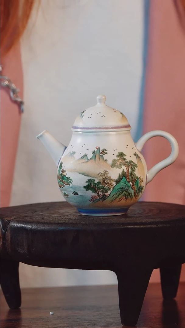 艺然堂手工手绘茶器