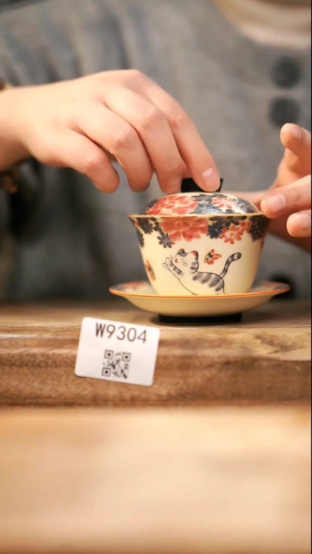 【经典福利】/ 盖碗@@W9304