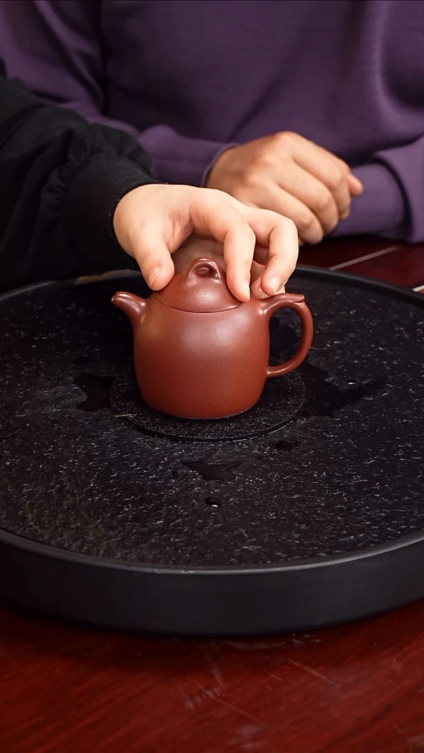 茶壶紫砂成进窑 秦权42  底槽清 230毫升