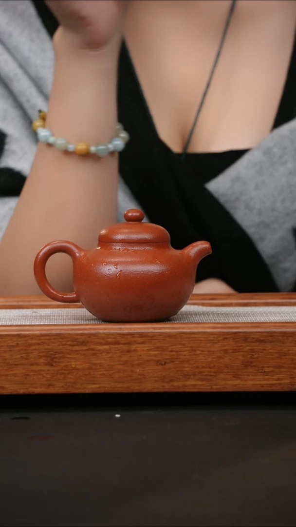 茶壶紫砂原矿手工制作紫砂作品