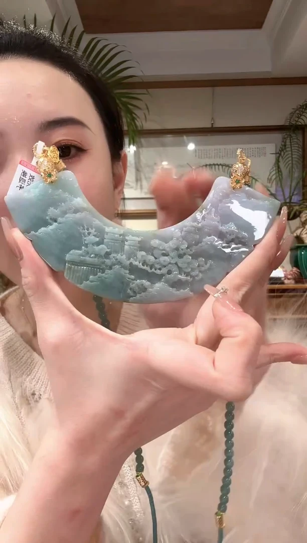 【闪购商品】翡翠颈饰未镶嵌国风