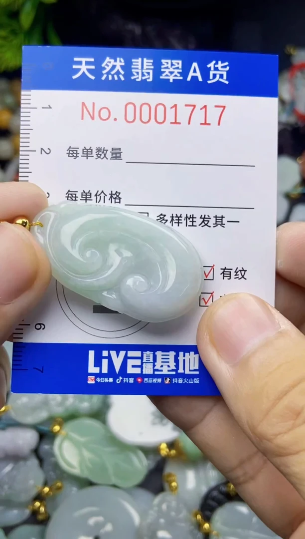 翡翠未镶嵌吊坠(不含链)翡翠