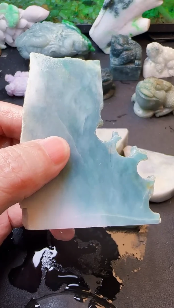 翡翠未镶嵌颈饰翠*友天然缅甸A货翡翠317