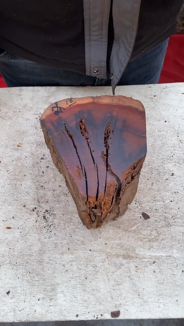 枣木【78】号原木段，尺寸随型