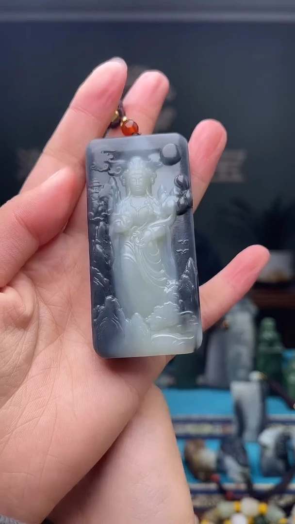 未镶嵌和田玉挂件1