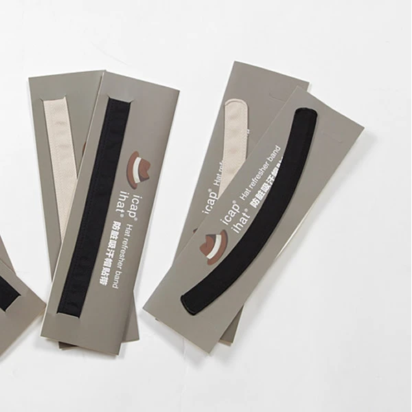 {可水洗}帽贴防脏吸防汗带帽用内贴条可水洗反复使用折叠家用便携