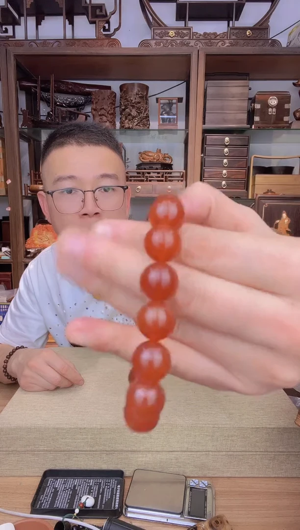 乌木类书架958玛1.4圆珠单圈手串