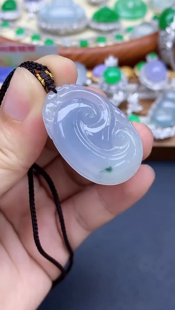 颈饰未镶嵌翡翠14-中国好珍宝