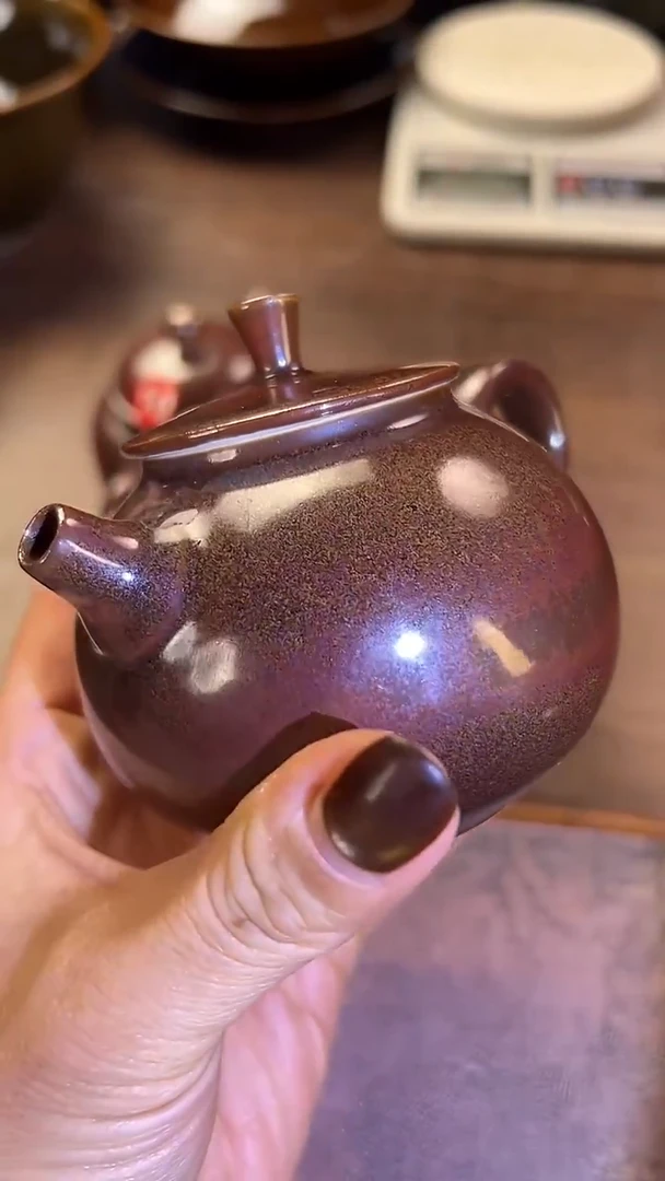 紫韵银霜的泡茶壶220cc
