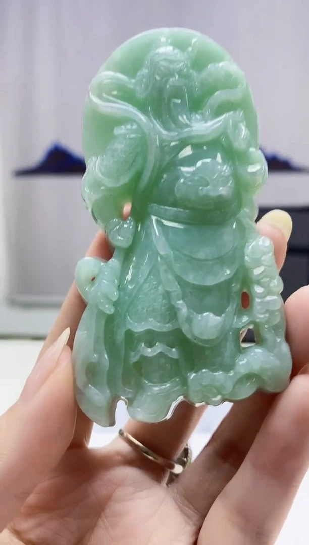 定制翡翠未镶嵌5159dd-毛货挂件36