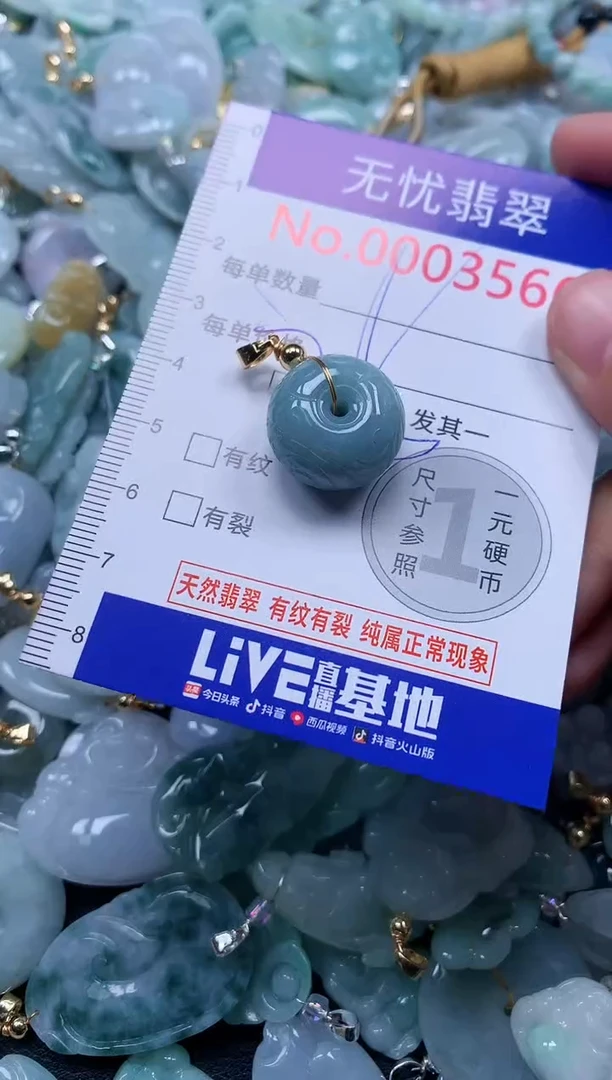 颈饰未镶嵌翡翠3566