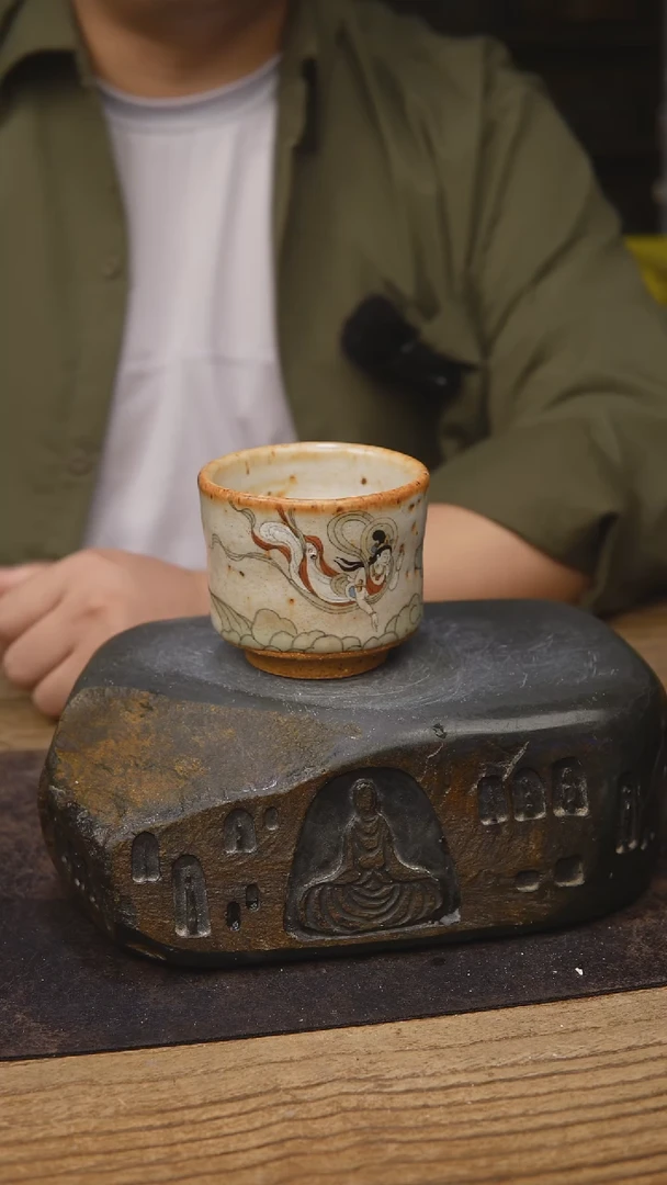 甘石陶艺志野手绘591