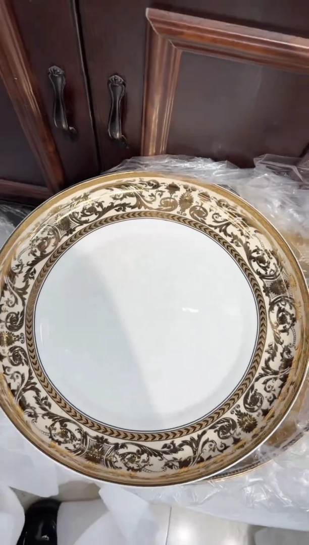 瓷片16英寸窝盘 1个