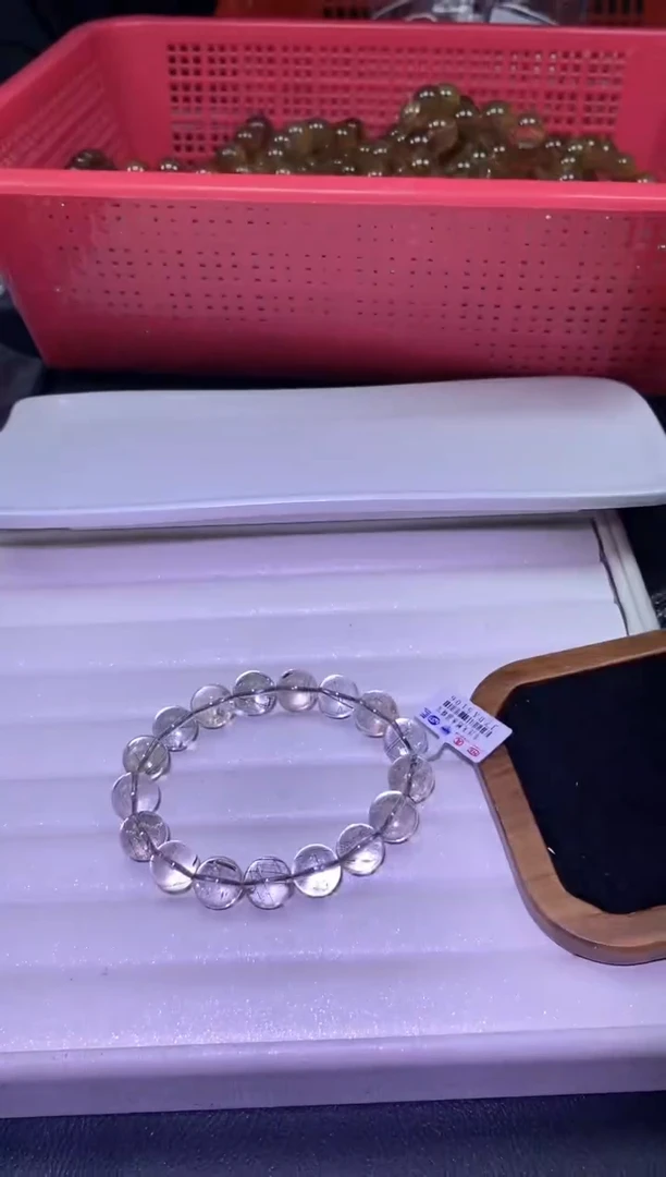 水晶手链未镶嵌A0026-银发单圈-多样性发其一