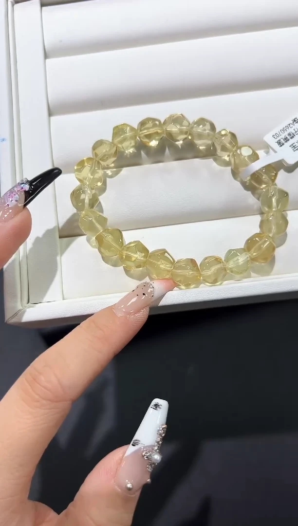 水晶手链未镶嵌30d多样性发其一【1条】默认微瑕
