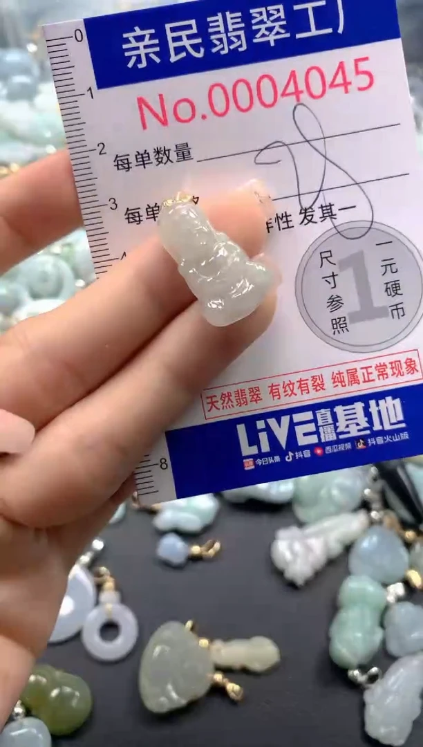 颈饰未镶嵌翡翠4045