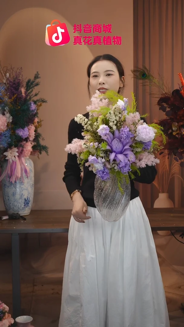 木：            花+花瓶