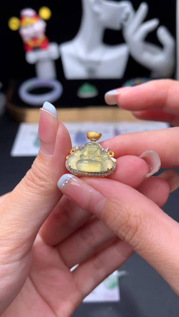 18K金镶嵌定制翡翠48小时鉴赏期 退货不扣服务费·