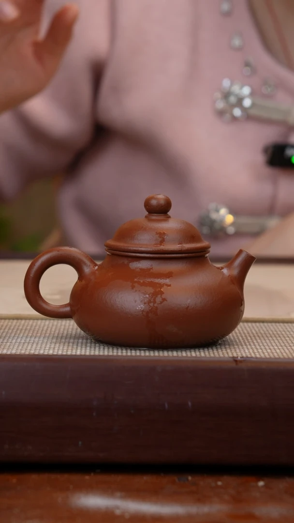 茶壶紫砂小煤窑朱泥捺底容天170C