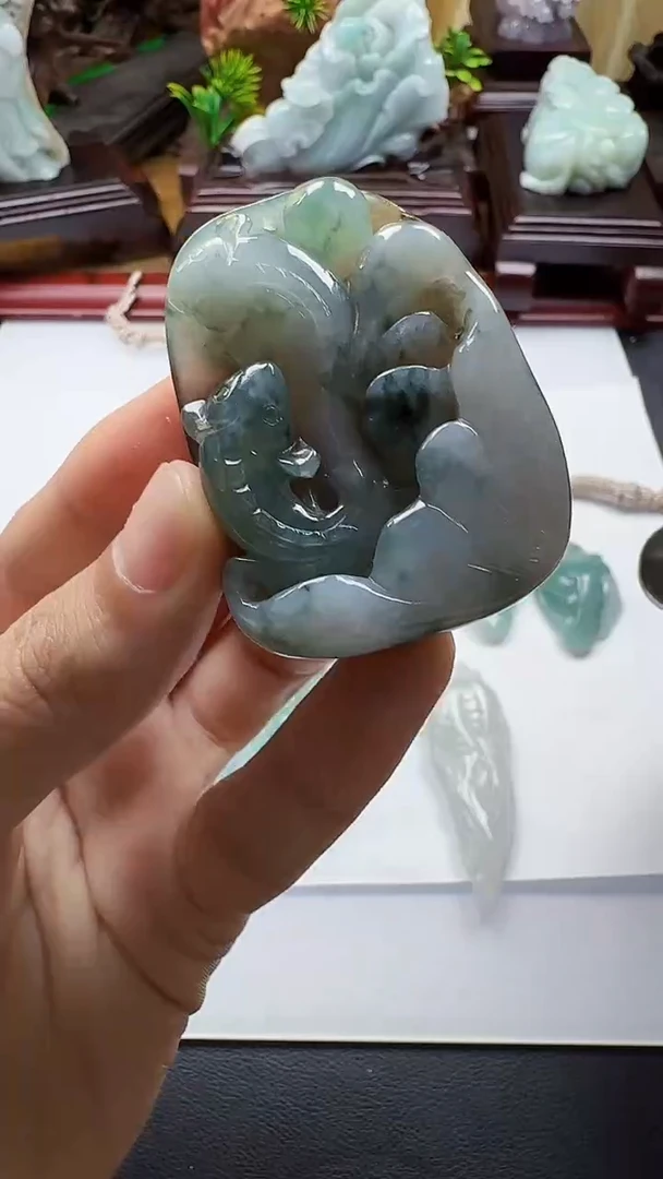 吊坠(不含链)未镶嵌翡翠1
