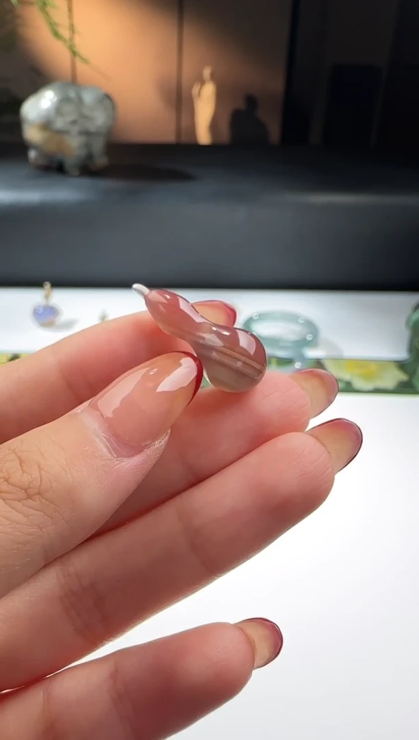 玛瑙/玉髓挂件未镶嵌【鑫鑫】