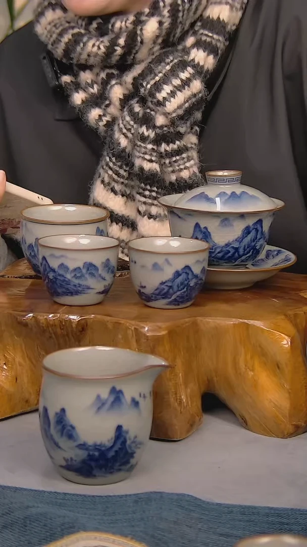 【闪购商品】简装家用款5件套 陶瓷家用茶具系列