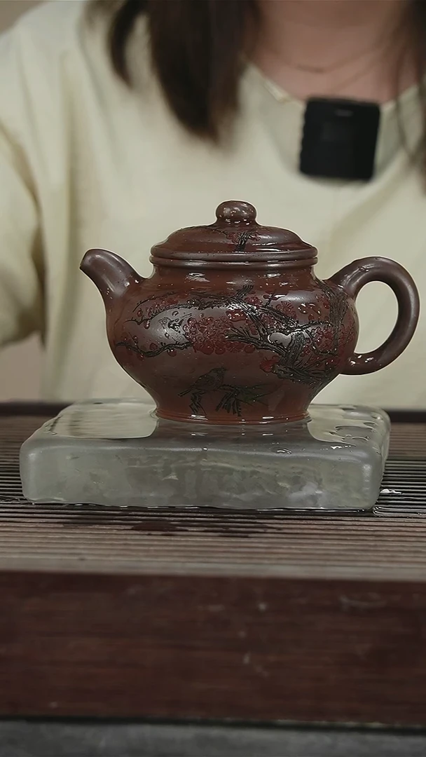 茶壶紫砂容量380CC