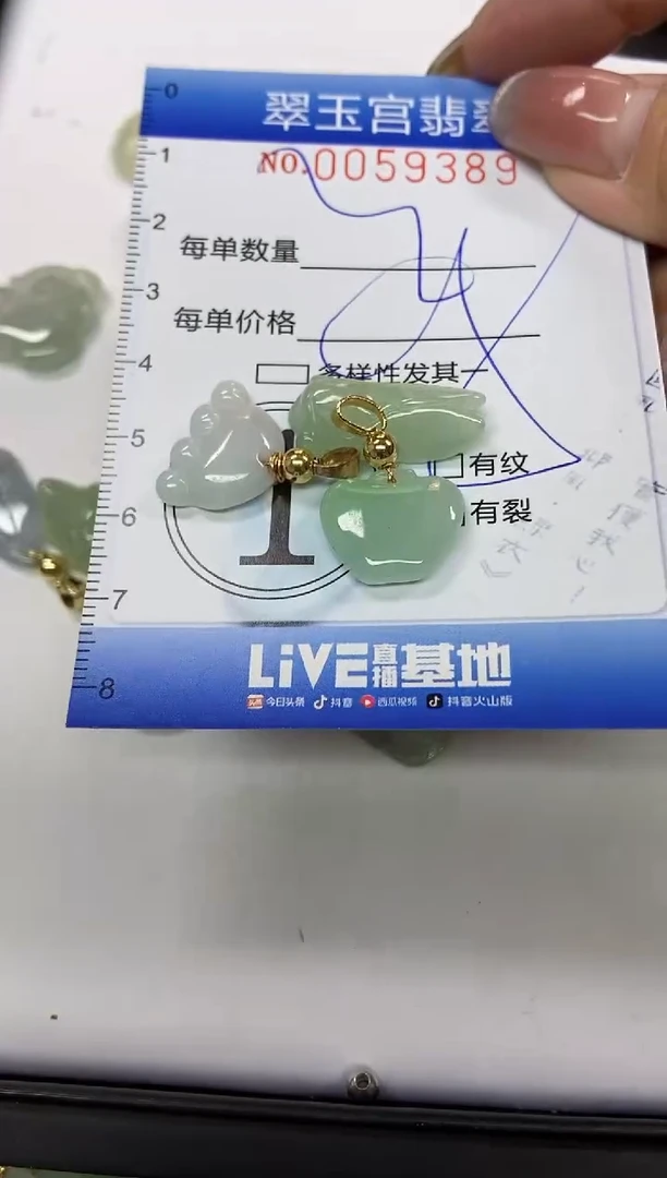 【闪购商品】翡翠颈饰未镶嵌闪购0059389