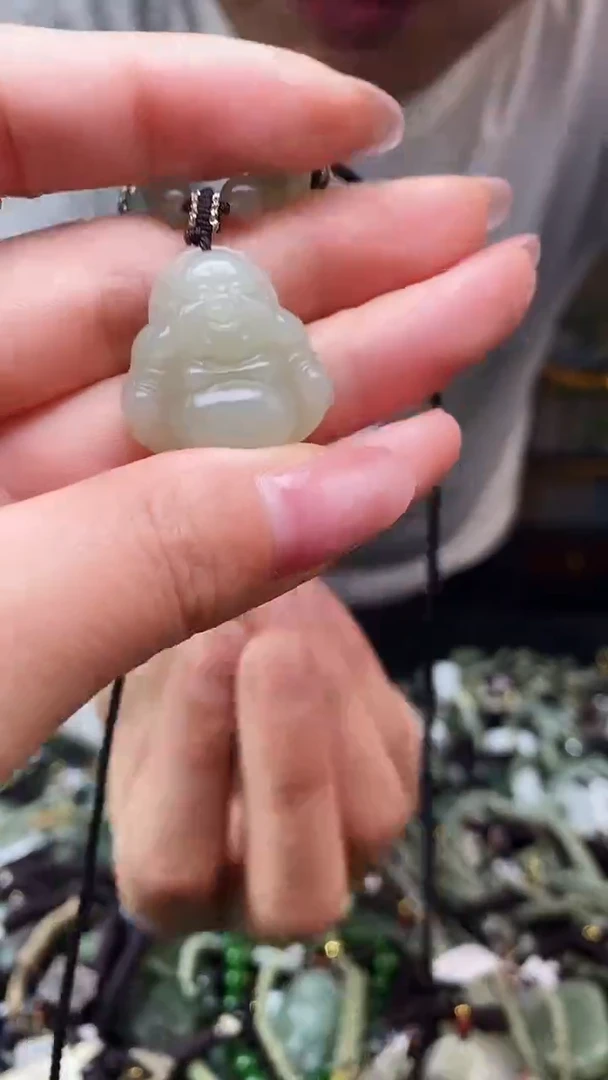 颈饰未镶嵌和田玉多样性发货，拍一发一