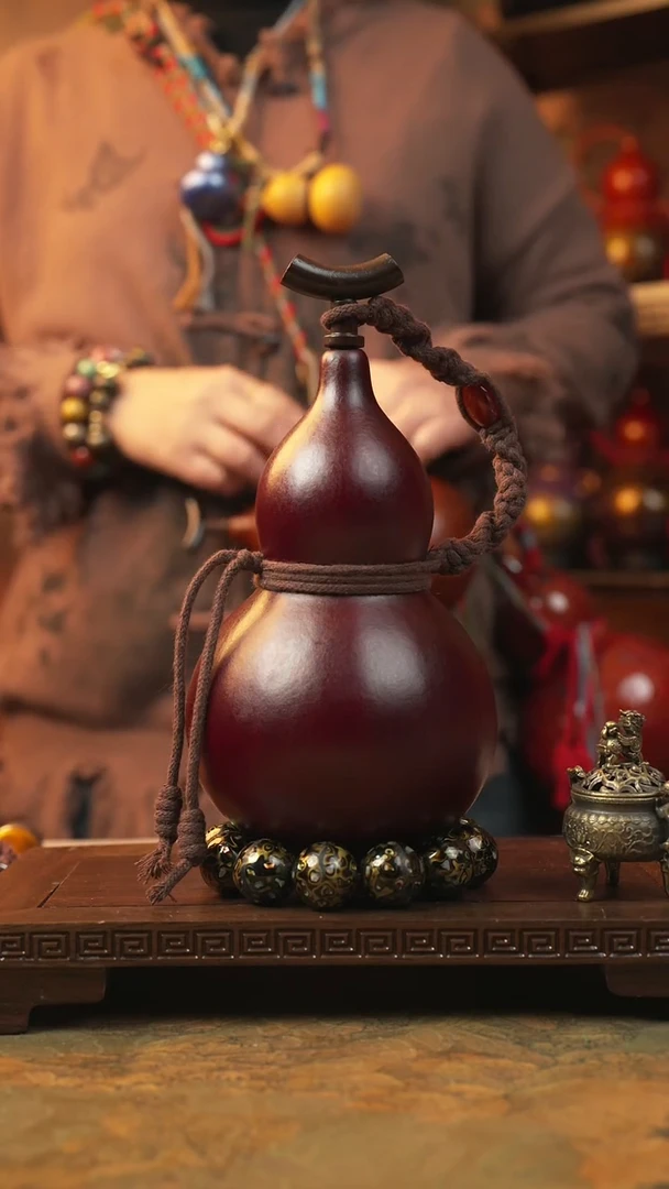 138大漆一物一拍记葫堂出品【不带手串】