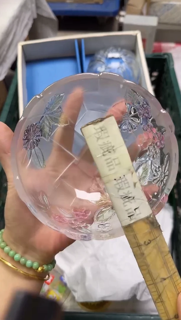 手工艺品玻璃掀*526瑕疵