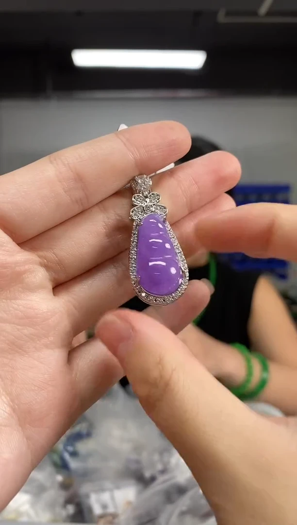 颈饰未镶嵌翡翠闪购链接   多样性发其一颜色微差