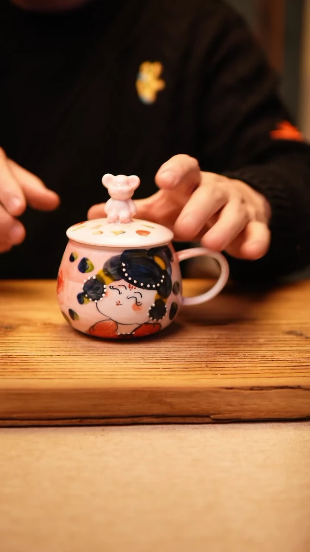 【闪购商品】@@陶园瓷舍@@纯手工手绘@高温釉下彩