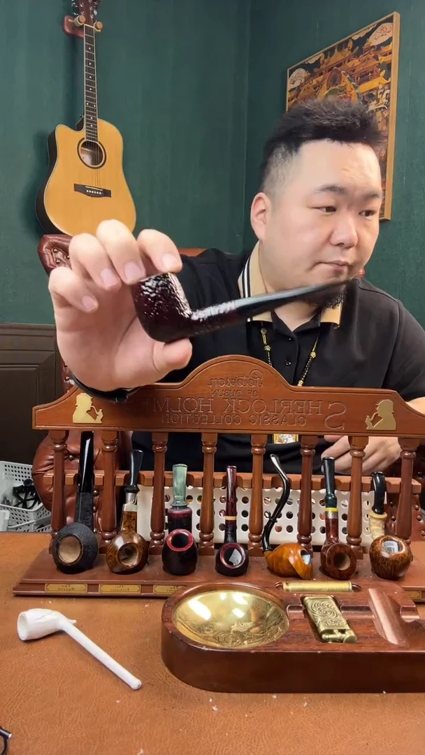 石楠木木雕款意大利进口石楠木烟斗