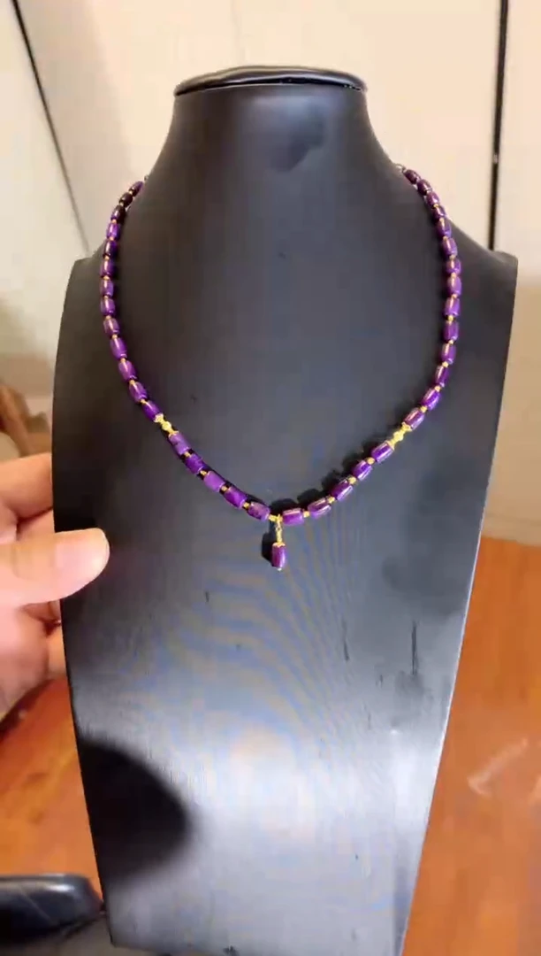 苏纪石（舒俱来）未镶嵌项链舒俱来