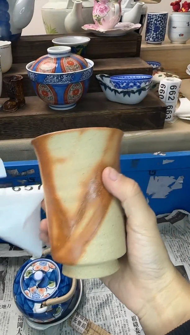 茶杯紫砂王*事654陶艺中古瓷器全场满18米包邮