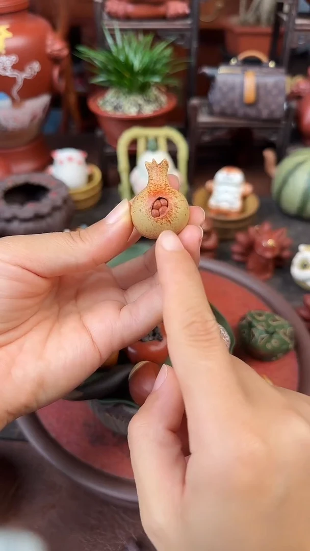 紫砂茶宠紫砂 小石榴