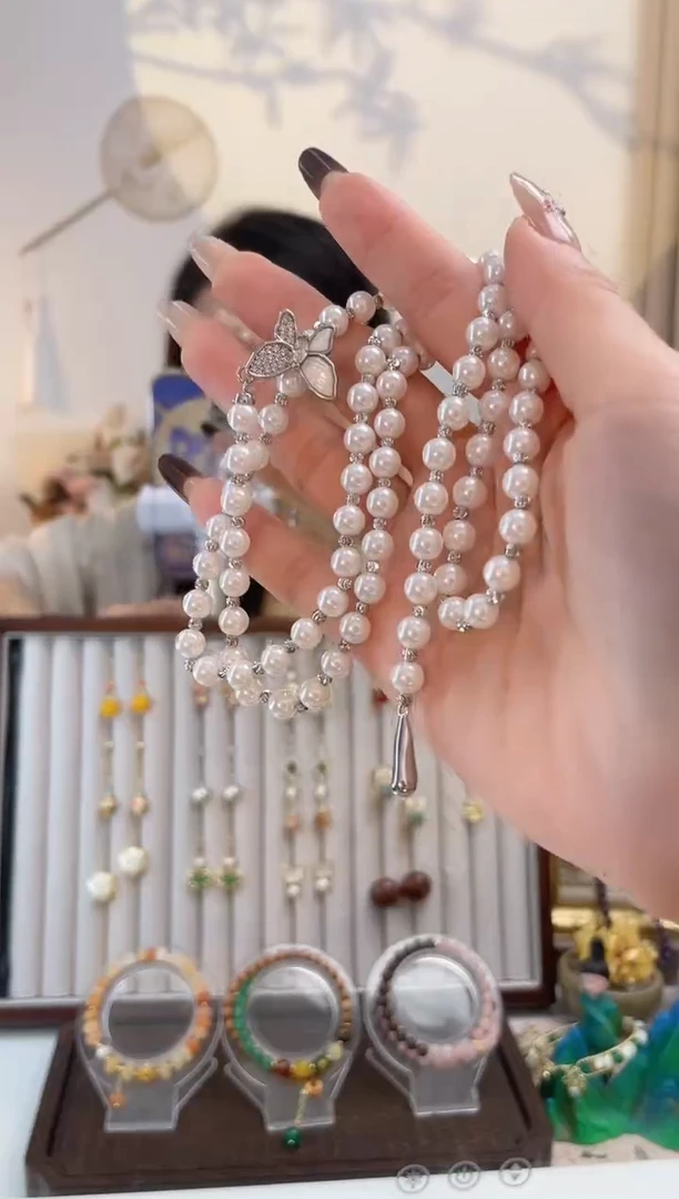 铜合金无铜合金无蝴蝶单扣项链