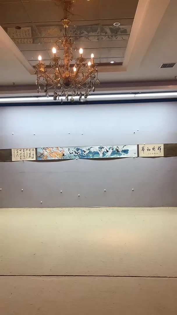 【闪购商品】国画张金专 群鹤劲舞