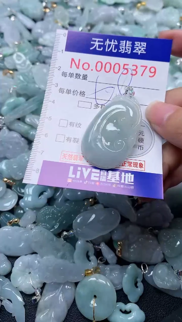颈饰未镶嵌翡翠5379