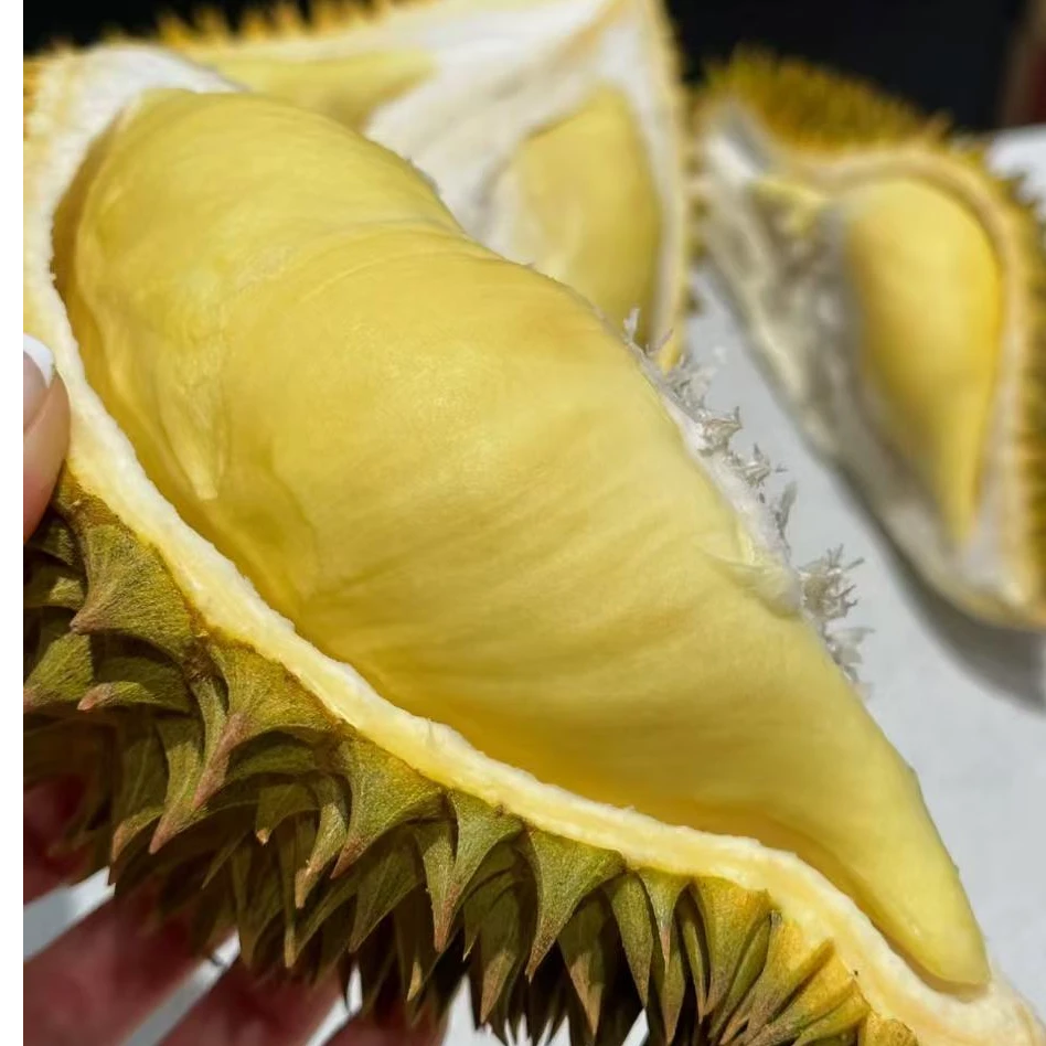 树熟金枕鲜榴莲纯果肉750g（核小）金枕泰国