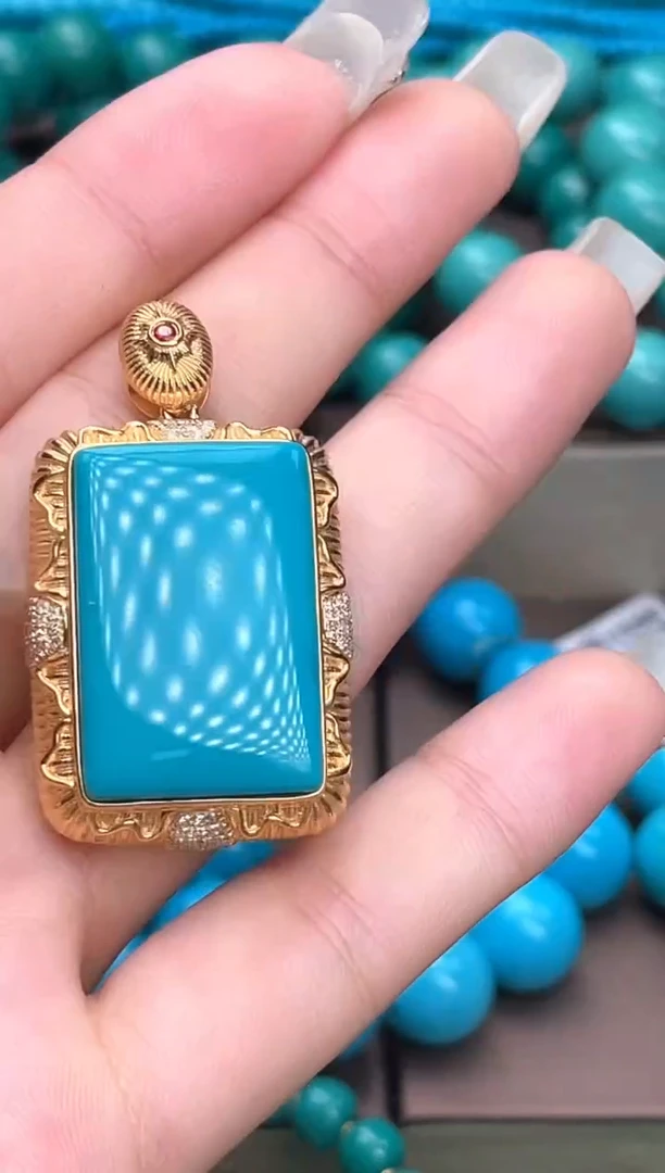 未镶嵌绿松石珠宝奇石A27