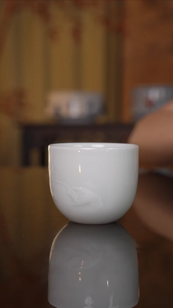 景德镇精美陶瓷佛手杯5号50cc
